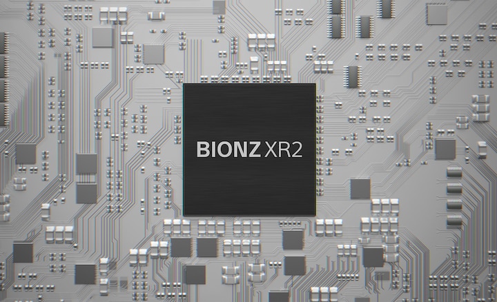 Illustrazione del processore di immagini BIONZ XR2.