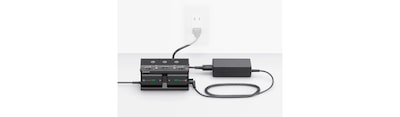 TOP CHARGEUR * Adattatore Caricatore Caricabatteria Alimentatore 4.5V per Sostituzione Sony AC-E45TR1
